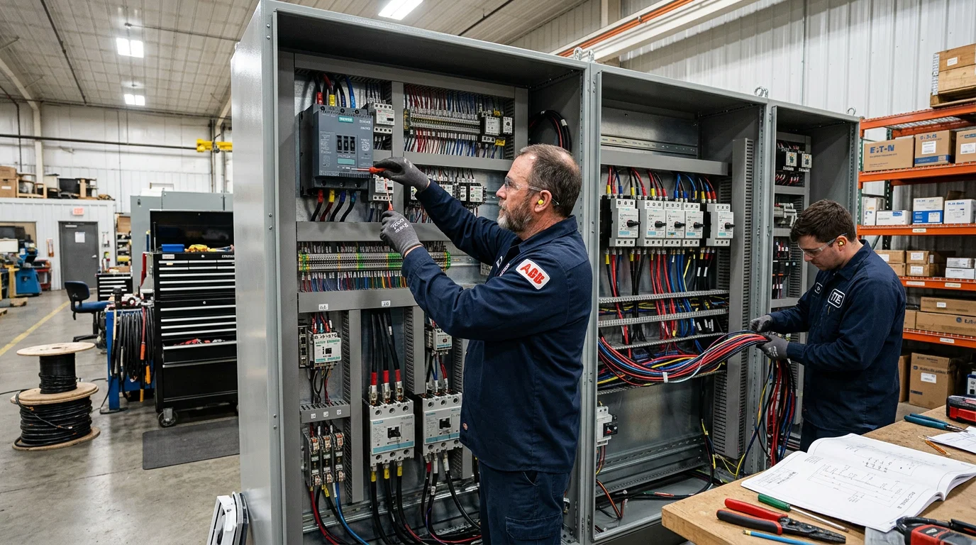 Turnkey electrical panel assembly